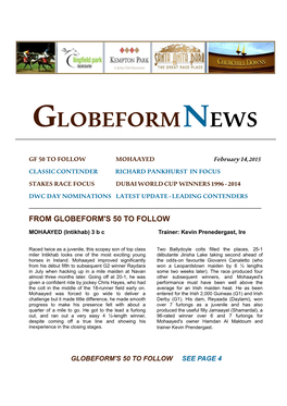 Globeformnewsfeb14