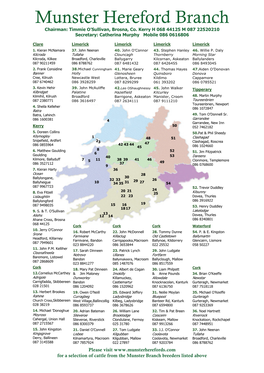 Munster Branch for IHBS Journal 2010 V10.Pub