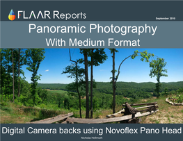 Panoramic Photography with Medium Format