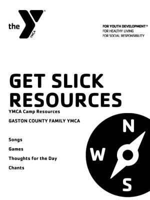 YMCA Camp Resources GASTON COUNTY FAMILY YMCA Songs Games Thoughts for the Day Chants