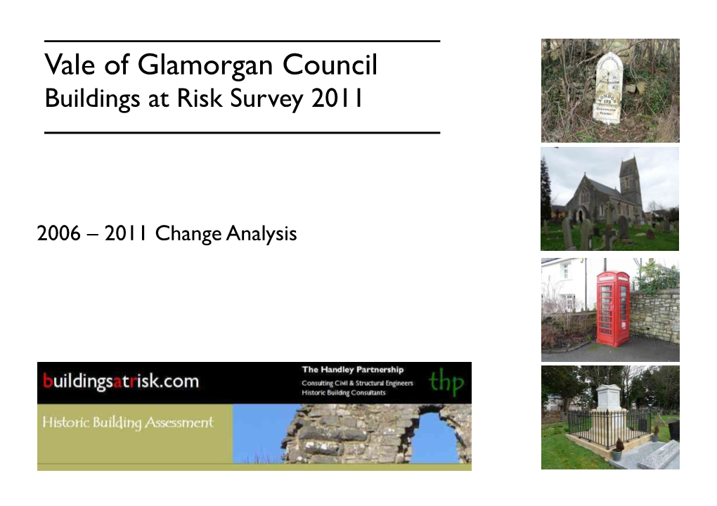 Vale of Glamorgan Council Buildings at Risk Survey 2011