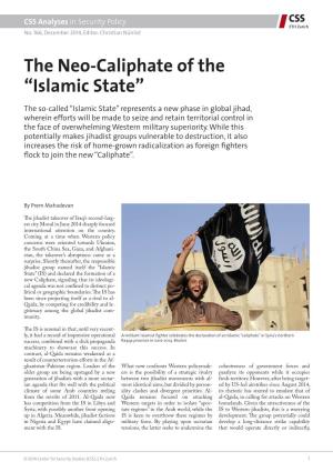 The Neo-Caliphate of the “Islamic State”