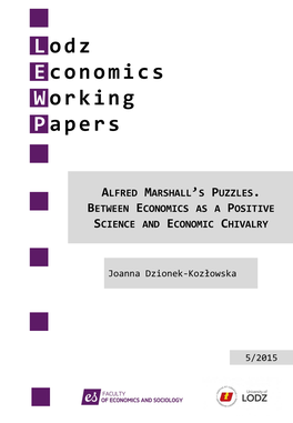 Lodz Economics Working Papers