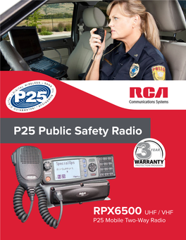 P25 Public Safety Radio