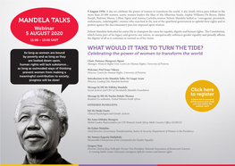 Mandela Talks