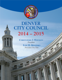 Denver City Council 2014 – 2015