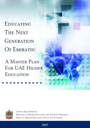 Educating the Next Generation of Emiratis