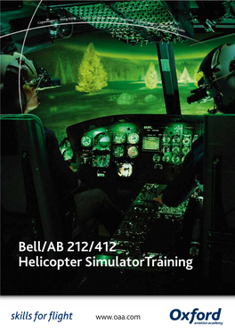 Bell/AB 212/412 Helicopter Simulator Training