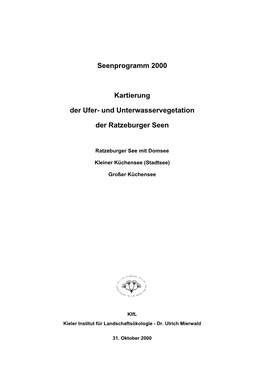 Seenprogramm 2000