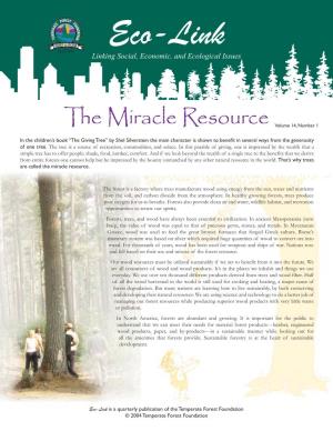 The Miracle Resource Eco-Link