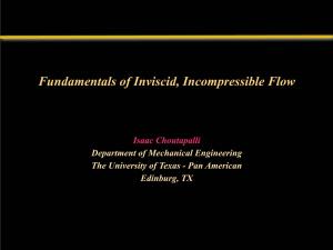 Fundamental of Incomp Flow