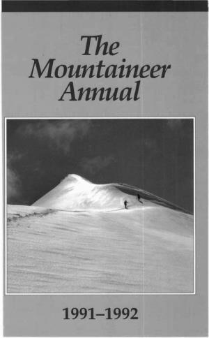 The Mountaineer Annual