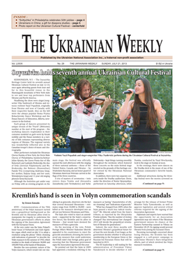 Soyuzivka Holds Seventh Annual Ukrainian Cultural Festival KERHONKSON, N.Y