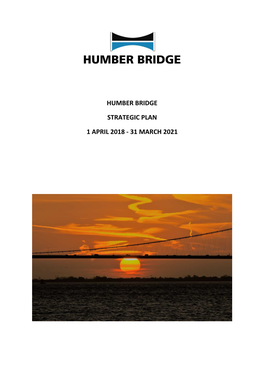 Humber Bridge Strategic Plan 1 April 2018
