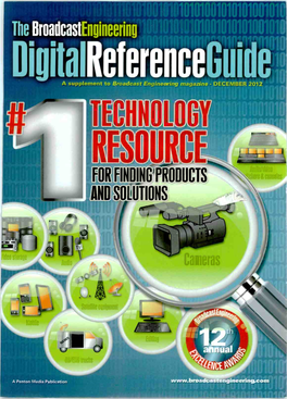 Igitallieferencegui a Supplement to Broadcast Engineering Magazine- DECEMBER 2012