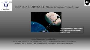NEPTUNE-ODYSSEY: Mission to Neptune-Triton System