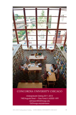 Undergraduate Catalog 2011-2012