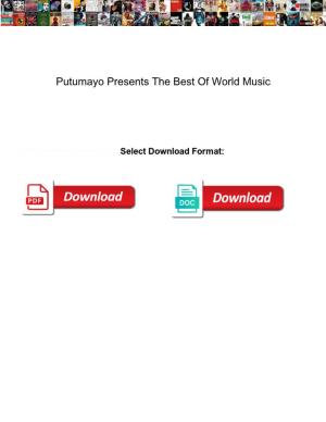 Putumayo Presents the Best of World Music