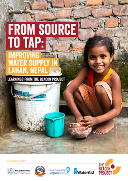 Improving Water Supply in Lahan, Nepal Learnings from the Beacon Project