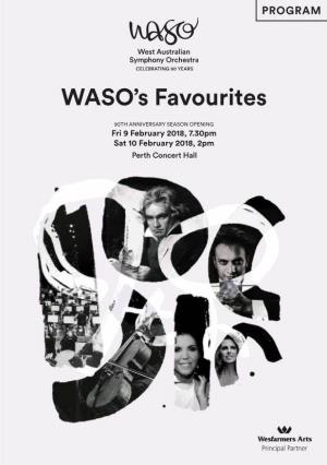2018 WASO's Favourites
