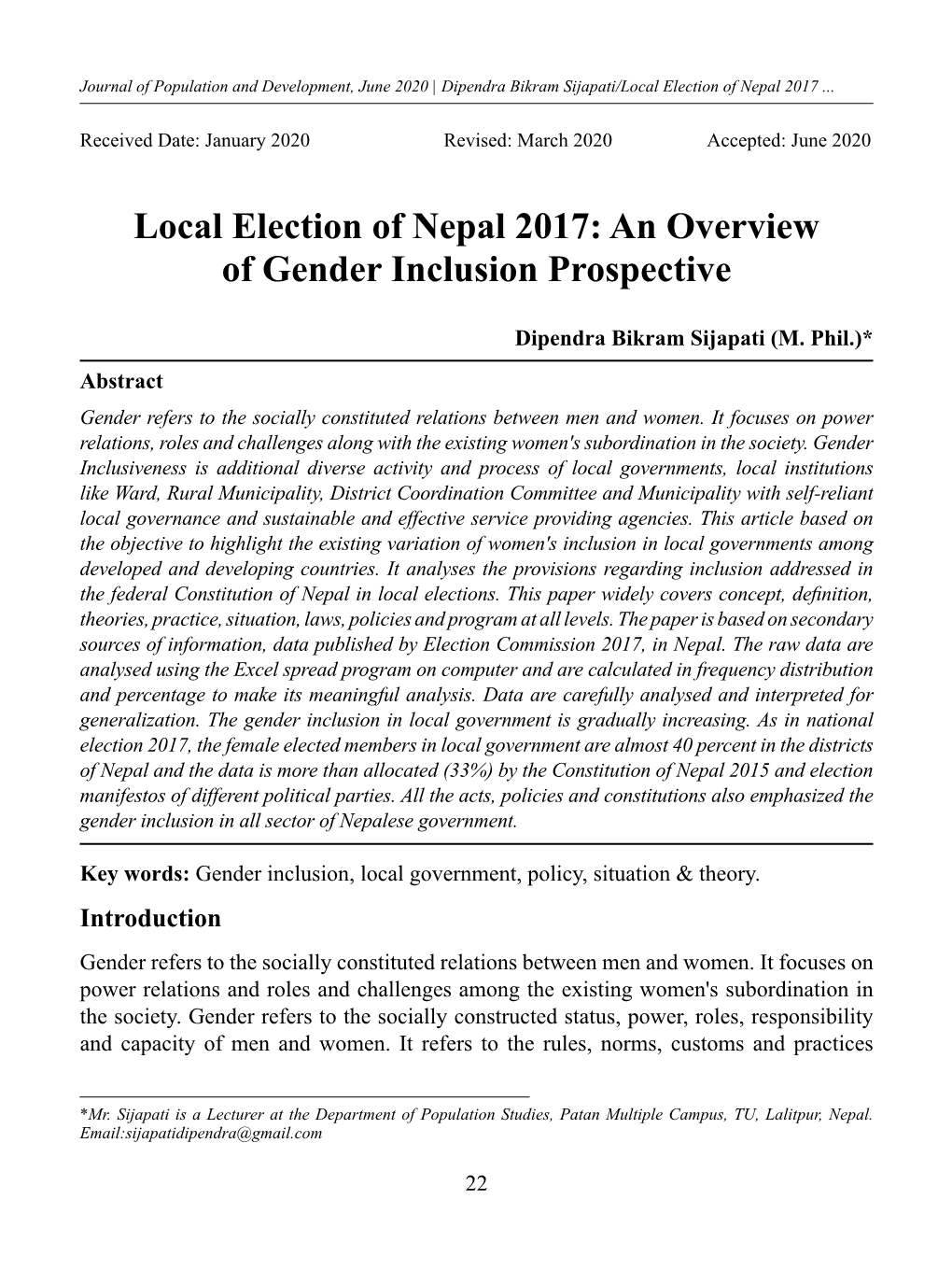 Local Election of Nepal 2017