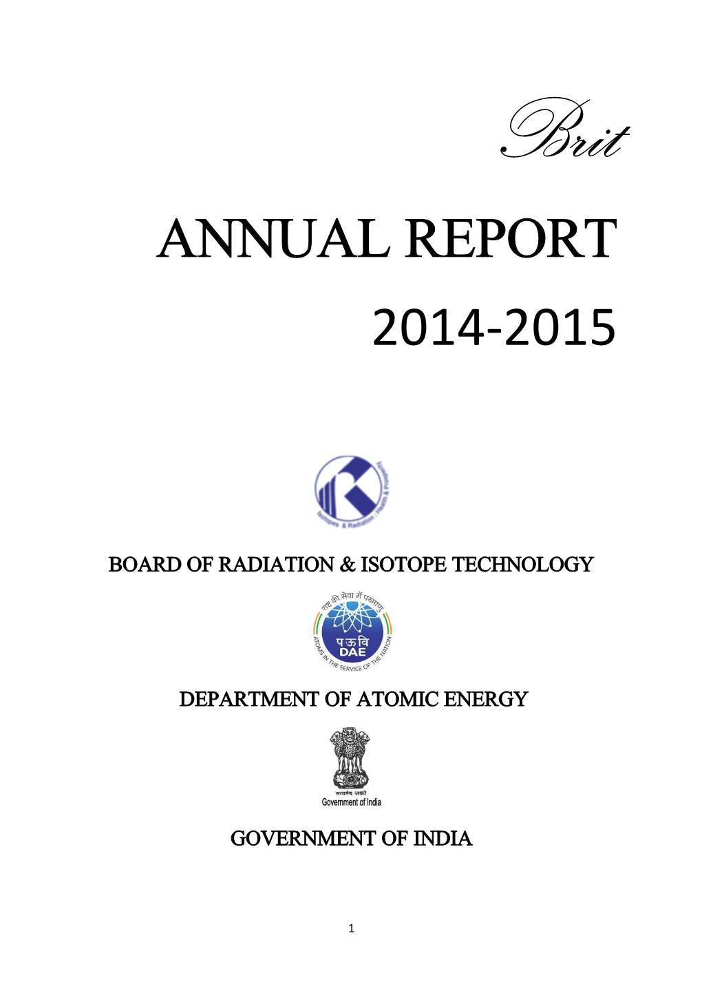 Annual Report 2014-2015