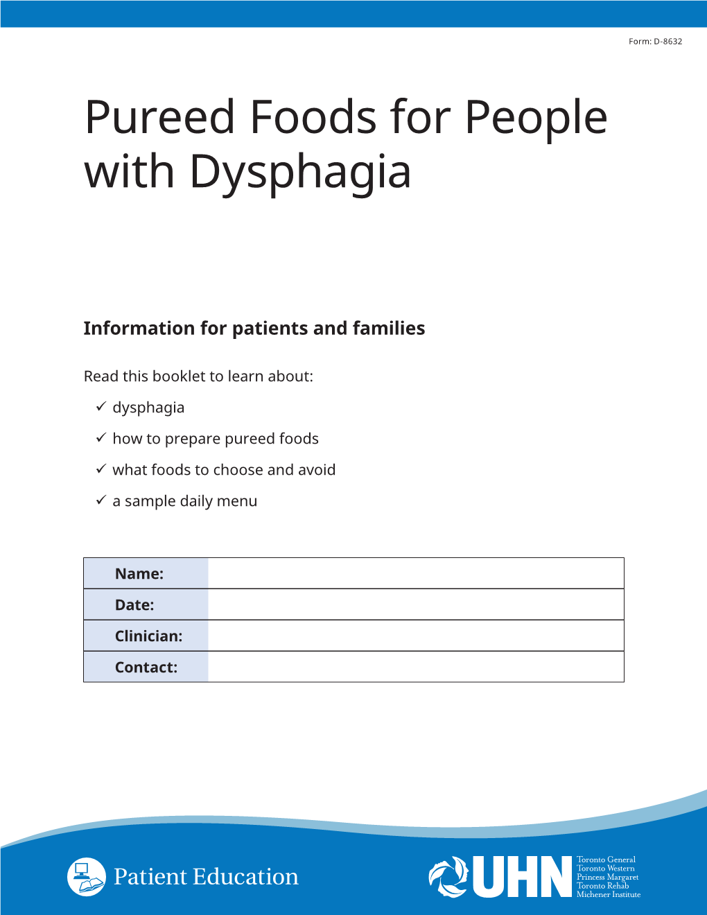 Pureed Foods for People with Dysphagia