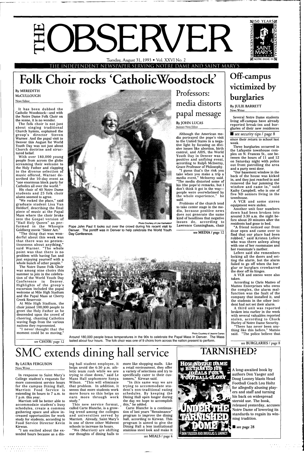 Folk Choir Rocks 'Catholic Woodstock'