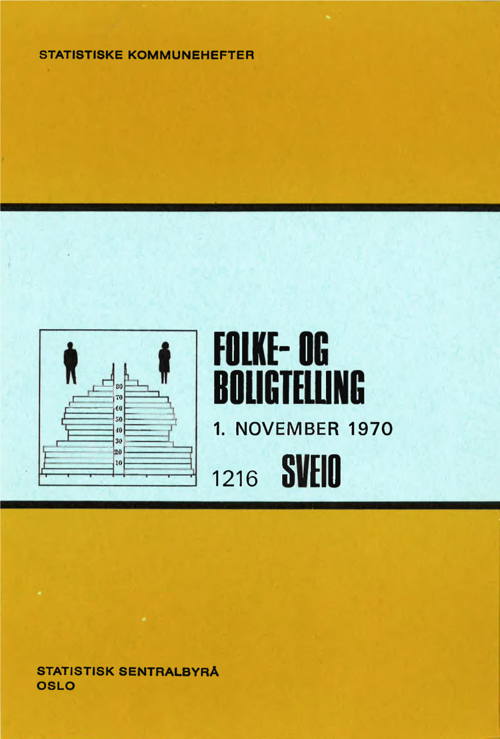 Folke- Og Boligtelling 1. November 1970. 1216 Sveio