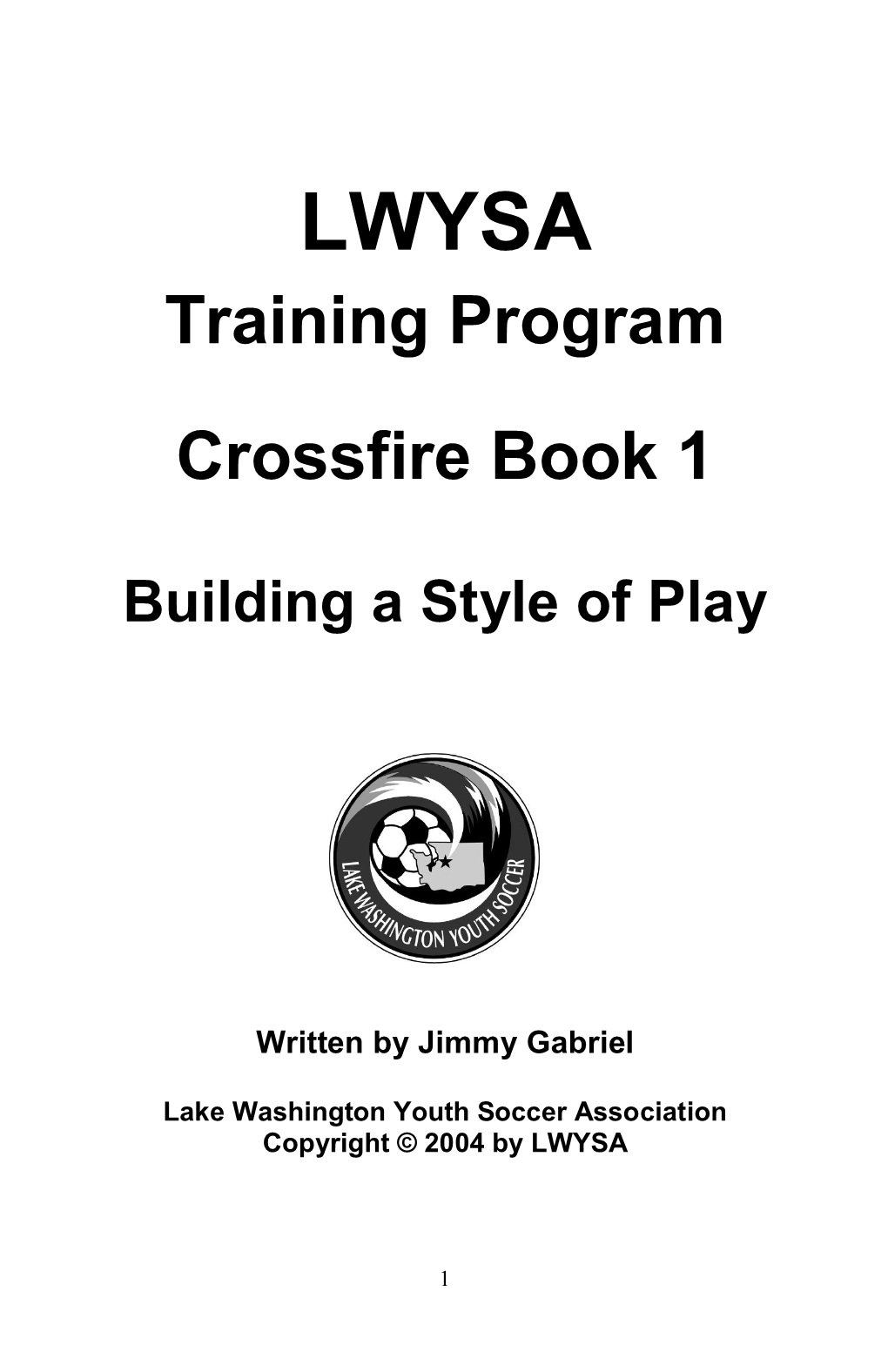 Training Program Crossfire Book 1