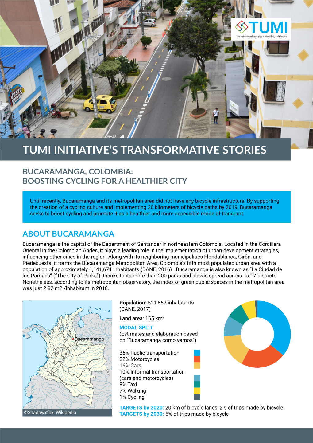 Bucaramanga, Colombia: Boosting Cycling for a Healthier City