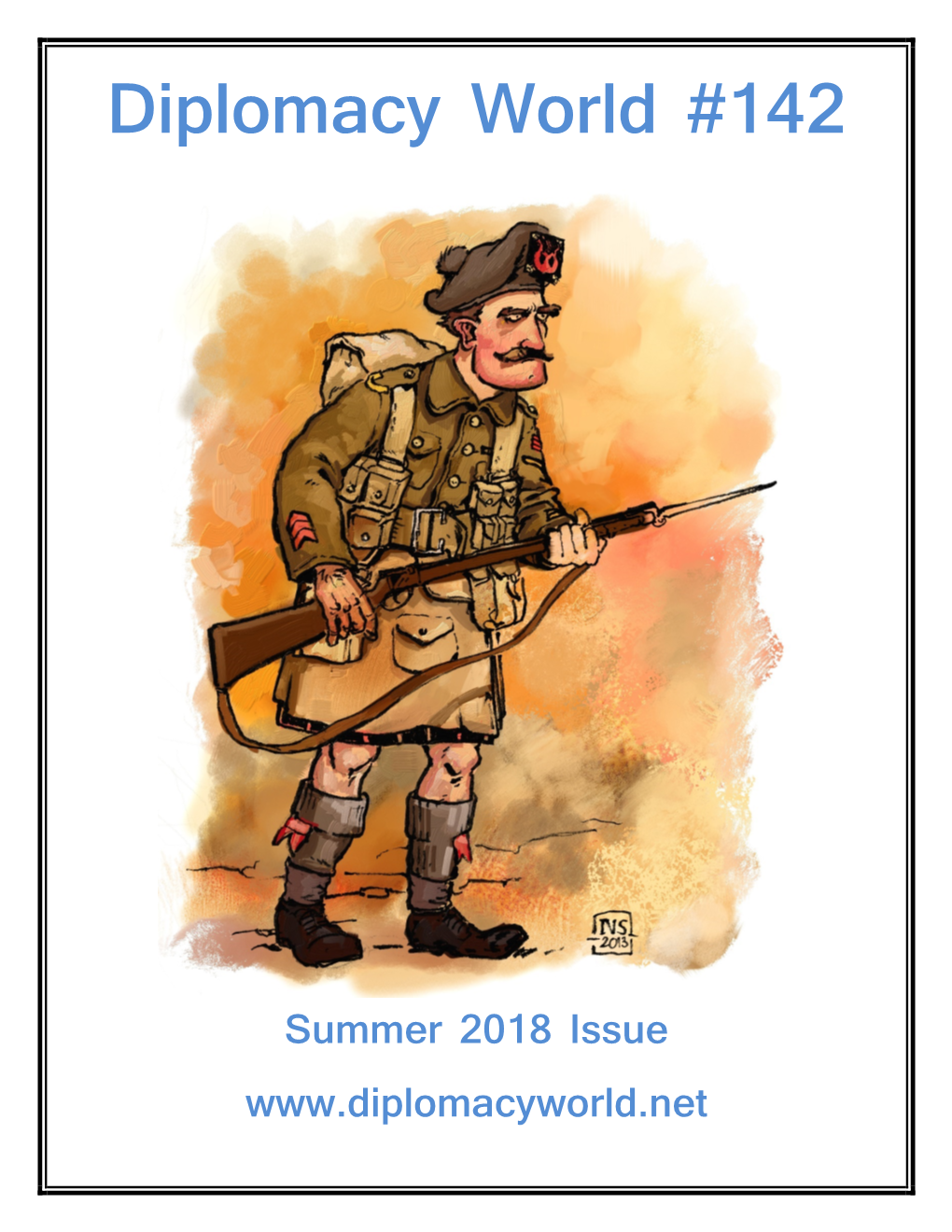 Diplomacy World #142, Summer 2018 Issue