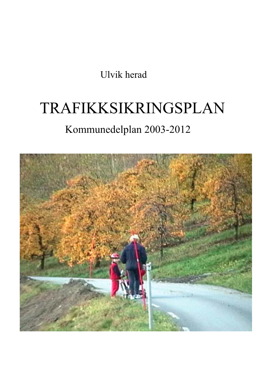 Trafikksikringsplan 2003