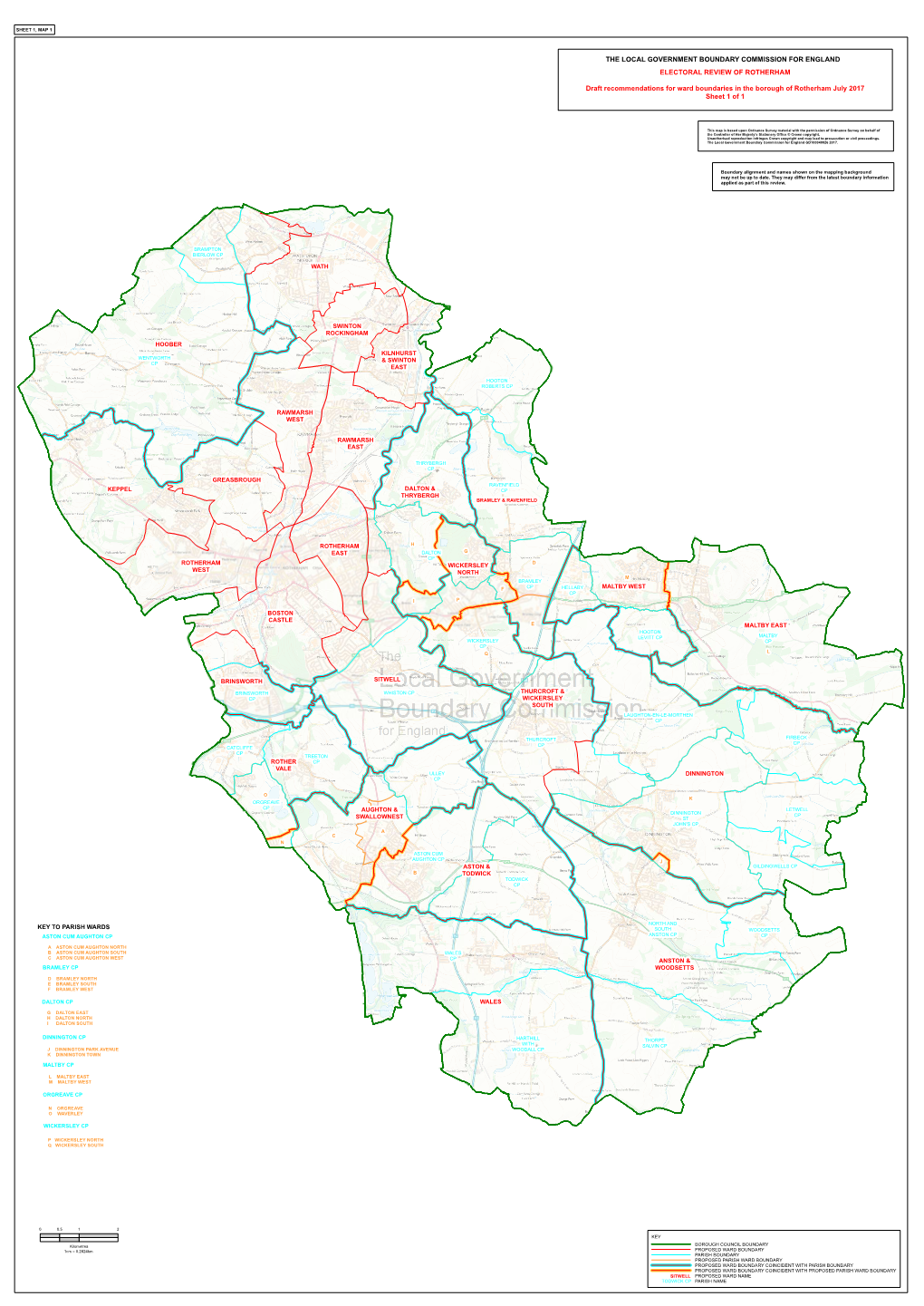 The Local Government Boundary Commission for England Electoral Review of Rotherham