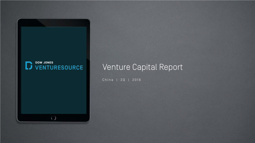 Venture Capital Report