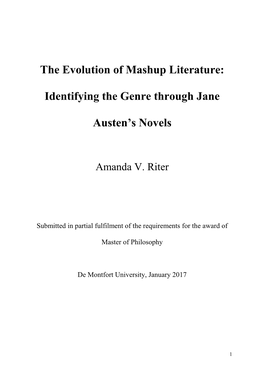Identifying the Genre Through Jane Austen's Novels