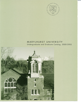 2000-02 Marylhurst University Catalog