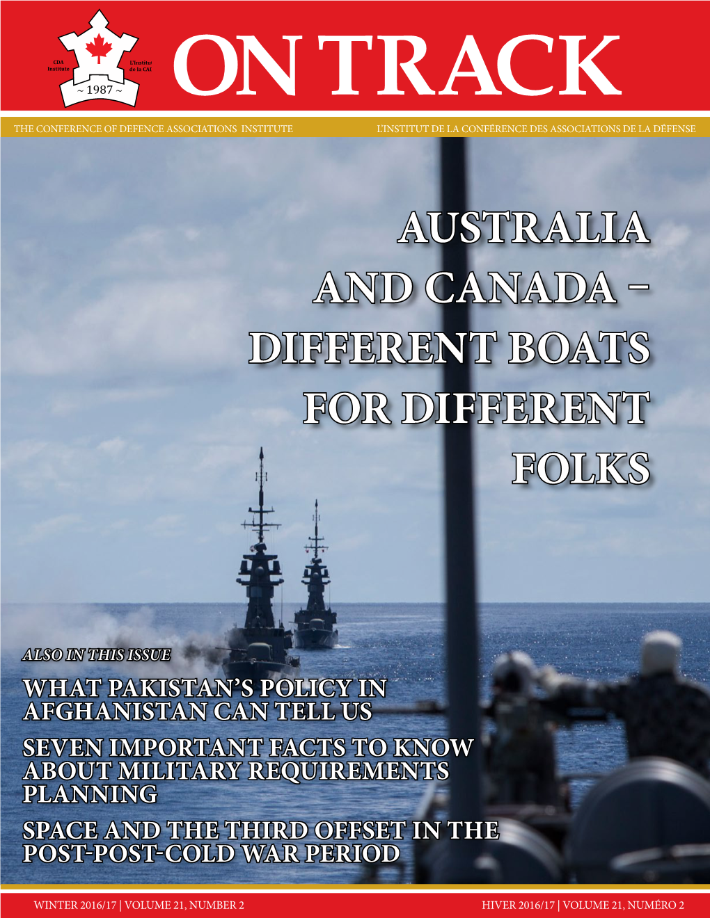 Australia and Canada – Different Boats for Different Folks