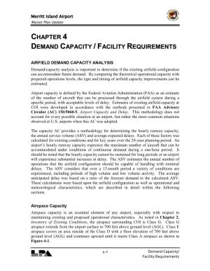 Chapter Demand Capacity / Facility Requirements