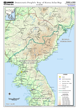 Democartic People's Republic of Korea Atlas