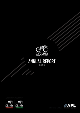 2015 Cycling New Zealand Annual Report 2015 / 2