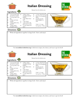 Italian Dressing