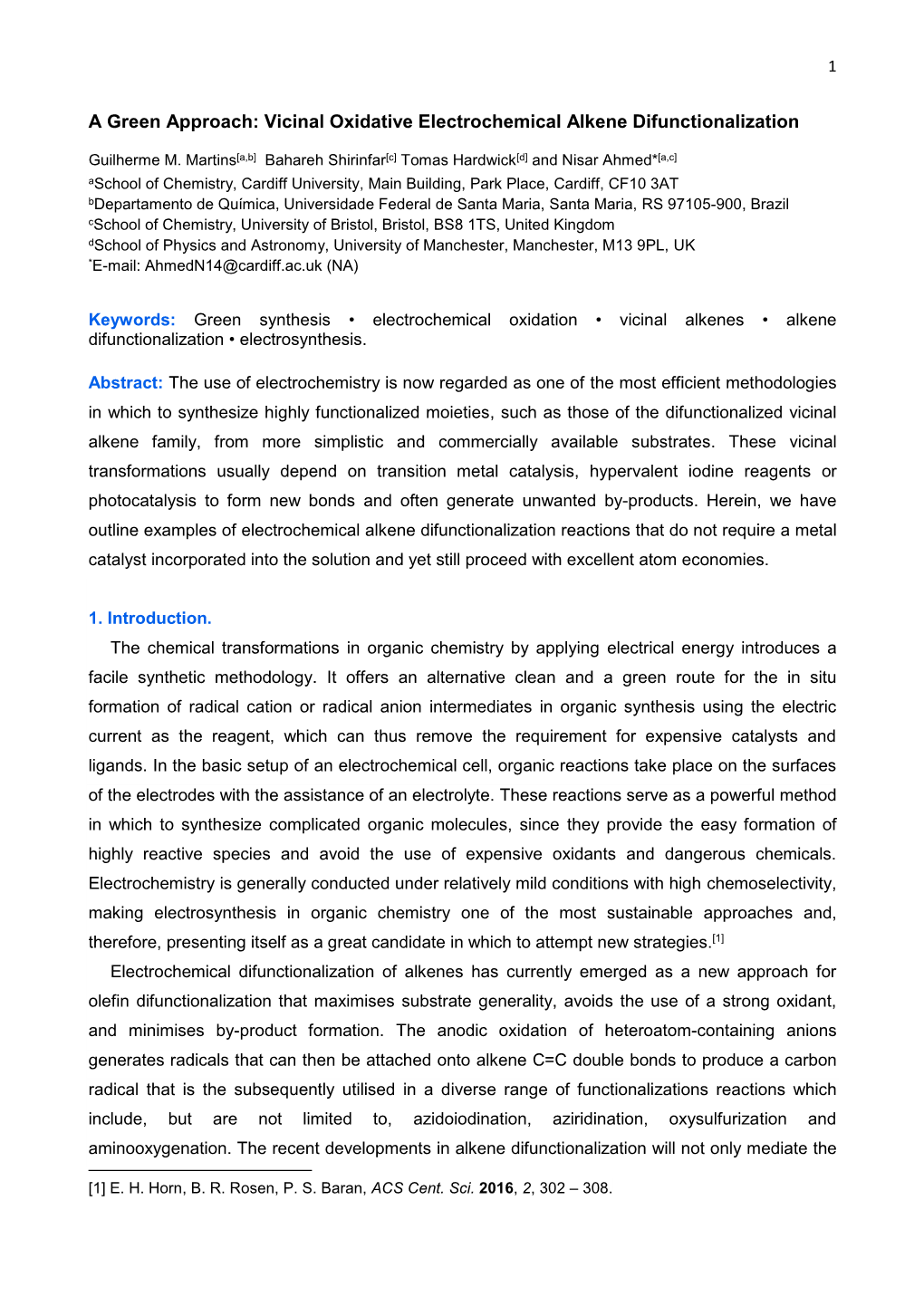 Vicinal Oxidative Electrochemical Alkene Difunctionalization