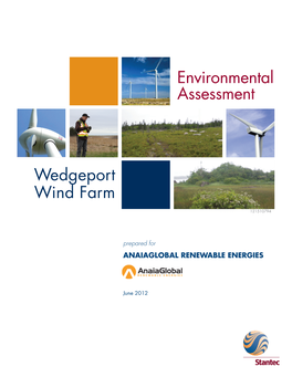 Wedgeport Wind Farm Environmental Assessment Registration