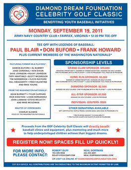 Monday, September 19, 2011 Paul Blair Don Buford