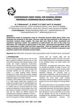 Terminalia Ivorensis (Black Afara) Timber