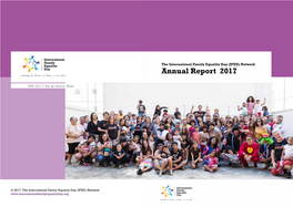 IFED Annual Report 2017, to Mark Chapman for the Key Visual of IFED 2017 and to Miriam Förster for the Design and Management of the IFED Website