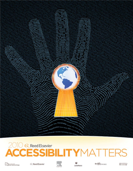 Download the Booklet Accessibility Matters