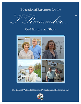 Educational Resources for the Oral History Art Show