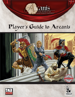 Arcanis Players Guide.Indd